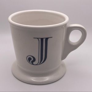 Homegrown Anthropologie J Monogram Mug